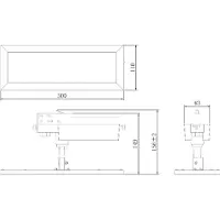 Deko-light Panel Track Højvolt-skinnesystem-lampe LED indbygget 20 W EEK: E (A - G) LED (RGB) Dybsort (RAL 9005)