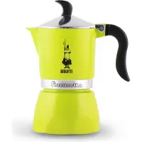 Bialetti Fiammetta, Moka gryde, Gul, Aluminium, 3 kopper, Fiammetta, 1 stk