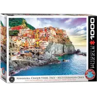 Eurographics puzzle 1000 manarola cinque terre italy 6000-0786