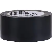 3M Afstribningstape 764i 50mmX33m sort