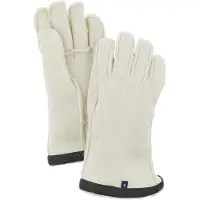 Hestra Heli Ski Wool Liner, inderhandsker, hvid