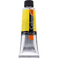 Cobra Artist Water-Mixable Oil Colour Tube Cadmium Yellow Lemon 207