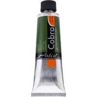 Cobra Artist vandblandbar oliefarve rør 623 Sap Green