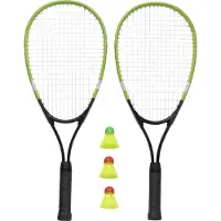 Stiga Badmintonsæt - Loop 22 Speed - 6 Dele - Sort/Grøn - - OneSize - Tilbehør