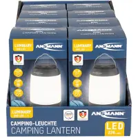 Ansmann Mini, Batteridrevet campinglygte, Sort, Plast, Bøjlekrog, IP20, 230 lm