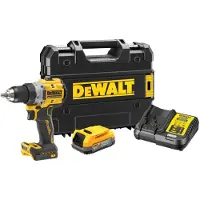 DeWalt XR suktuvas gręžtuvas18V, [DCD800E1T-QW] 1x1,7Ah, Li-Ion, POWERSTACK