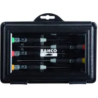 Bahco Precision Slotted-phillips-torx Skruetrækkersæt 7 Enheder