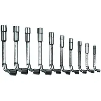Bahco Metric Double End Offset With 6x6 Point Dynamic-drive Profile Socket Set Topnøgle 10 Enheder
