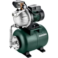 Metabo HWW 3500/25 G, 900 W, Vekselstrøm, 4,5 bar, 3500 l/t, IPX4, Sort, Grøn, Rustfrit stål