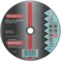 Metabo 616229000, Skæreskive, Fladcenter, Stål, , 2,22 cm, 23 cm
