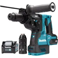 Makita MÅOTOWIERTARKA akku-multimaskine SDS+ 40V XGT 2*4.0Ah Makpac