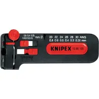 Knipex 12 80 100 SB, 34 g, Grå, Rød