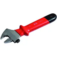 Bahco Insulated With Side Knurled Wheel English 310 Mmx39 Mm Skruenøgle