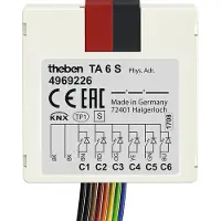 Theben TASTERSCHNITTSTELLE 6FACH UP