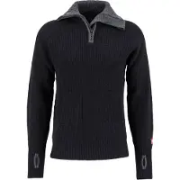 Ulvang Rav sweater w/zip, herre, sort