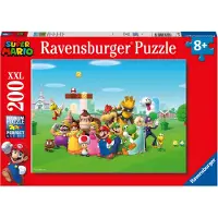 Ravensburger Puslespil - 200 Brikker - Super Mario Adventure - - OneSize - Puslespil