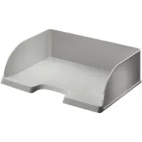 Leitz Plus - Brevbakke - for A4 (210 x 297 mm) - landskab - grå