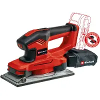 Einhell TE-OS 18/230 Li Solo, Rystepudser, Sort, Rød, 7000 rpm, 11000 rpm, 14000 OPM, 22000 OPM - SOLO