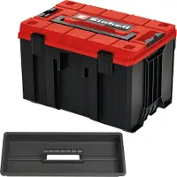 Einhell E-Case M, Taske med hård skal, 2,85 kg, Sort, Rød