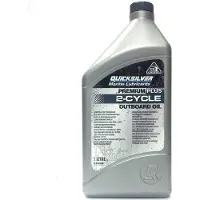 Quicksilver Boats Premium Plus 2-takts Tc-w3 Påhængsmotorolie 1l 6 Enheder