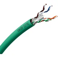 Schneider Electric Actassi uskærmet datakabel Cat 6 U/UTP 4P CL-C 250MHz 500M Dca grøn, separationsklasse B - (500 meter)