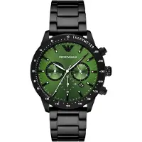 Emporio Armani Kronografur - - AR11472 - Sort - Rustfrit stål - 3 ATM