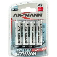 Ansmann Mignon Extreme Lithium - Batteri 4 x AA type - Li