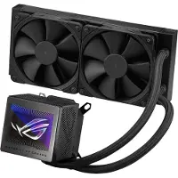 Asus ROG RYUJIN III 240 - Processors flydende kølesystem - med LCD-display - (for: LGA115x Socket, LGA1200, LGA1700, AM4, AM5) - kobber - 120 mm