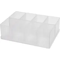 Raaco Insert 80 8xBA8-1, Bakke, Assorter 80, Boxxser 80, CarryLite 80, 1 stk, Transparent, 220 mm, 160 mm
