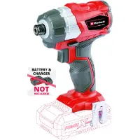 Einhell TE-CI 18 Li, Momentnøgle, Sort, Rød, 1/4, 2900 rpm, 180 Nm, Batteri - SOLO