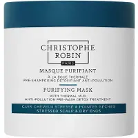 Christophe Robin Purifying Detox Mask with thermal mud Hårmaske 250 ml