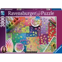 Ravensburger Puslespil - 3000 Brikker - Puzzles On Puzzles - - OneSize - Puslespil