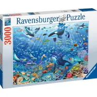 Ravensburger Puslespil - 3000 Brikker - Underwater - - OneSize - Puslespil