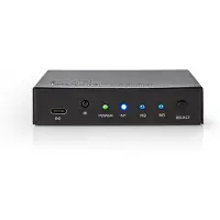 Nedis Hdmi-switch 3 Porte 1xusb-c + 2xhdmi Ind Til 1xhdmi Ud 4k Metal 60hz