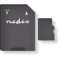 Nedis Micro Sdxc Hukommelseskort Med Adapter
