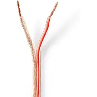 Nedis Cabr2500tr250 Højttalerkabel 2x 2.5 Mm 25 M