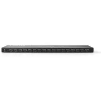 Nedis Hdmi-splitter 16 Porte Hdmi Ind Til 16xhdmi Ud 4k Metal 60hz