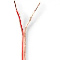 Nedis Cabr1500tr150 Højttalerkabel 2x 1.5 Mm 15 M