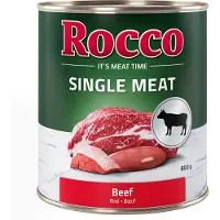 Rocco Økonomipakke: Single Meat 12 x 800 g - Okse