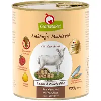 Granatapet Økonomipakke Liebling's Mahlzeit 12 x 800 g - Lam & Kartofler med fennikel, hytteost og olivenolie
