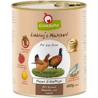 Granatapet Økonomipakke Liebling's Mahlzeit 24 x 800 g - Angusokse med græskar