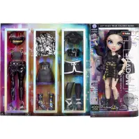 Rainbow High Shadow High Ainsley Slater Modeudstillings-dukke - 400+ looks, 10+ modedele, 4 par sko, bøjler og kam