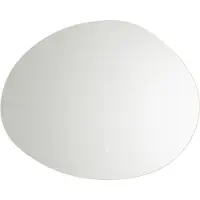 QAZQA Badeværelsesspejl 80 cm inkl. LED 3-trins dæmpbar med touch - Biba