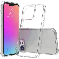 Mtp Products Shockproof iPhone 13 Pro Hybrid Cover - Gennemsigtig