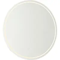 QAZQA Moderne badeværelsesspejl 60 cm inkl. LED og touch-dæmper - Sebas