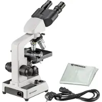 Bresser Optics Researcher Bino, Digitalt mikroskop, Sort, Hvid, 1000x, 40x