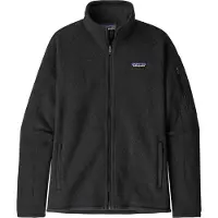 Patagonia - Fleece dame - W's Better Sweater Jkt Black til Unisex - Størrelse XS - Sort