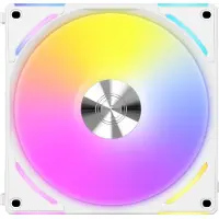 Lian Li UNI FAN AL140 V2 - Kabinet køler - 140mm - Hvid med RGB - 27 dBA