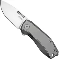 Lionsteel Nano foldekniv, Grey titanium