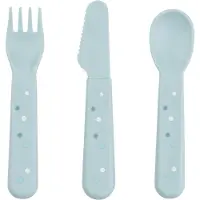 Done by Deer Happy Dots foodie bestikssæt 3 dele Blue